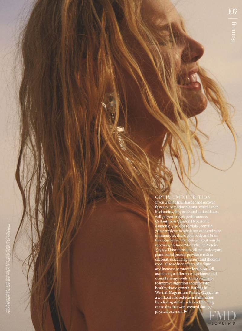 Marloes Horst featured in Body Bliss, July 2019