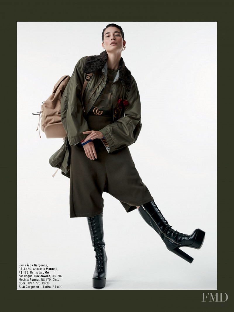 Marcelia Freesz featured in Exército Renovado, May 2017