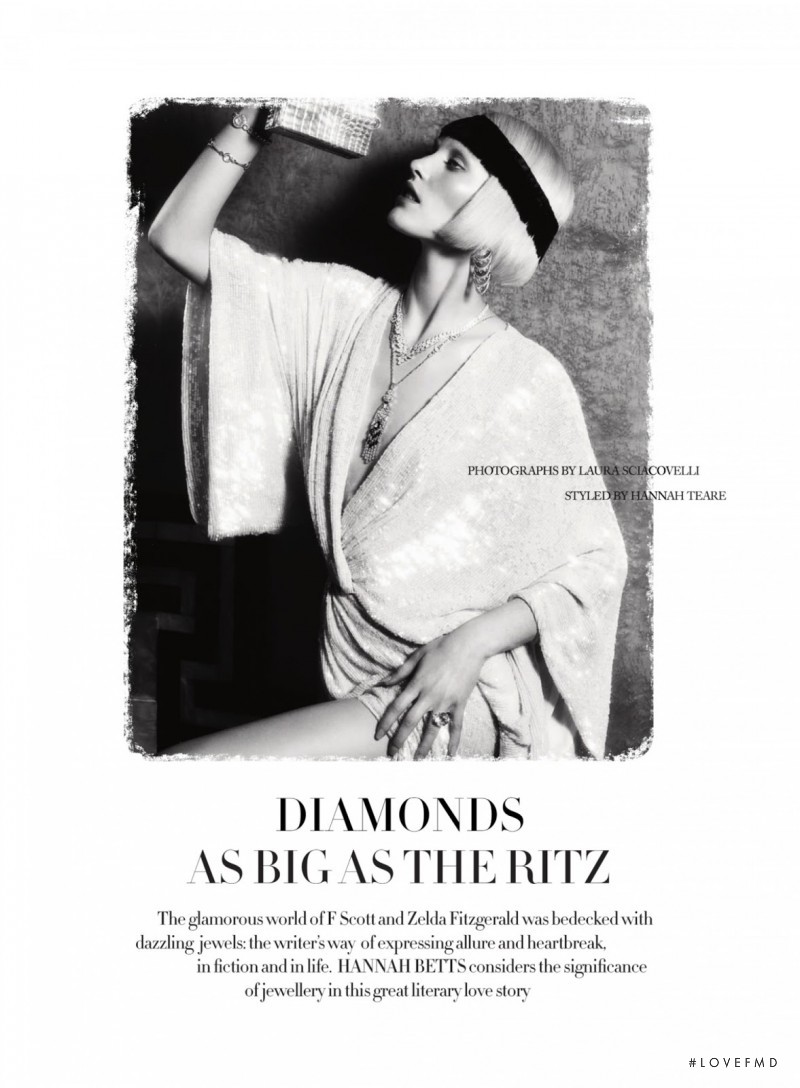 Emily Baker featured in Diamonds As Big As The Ritz, March 2013