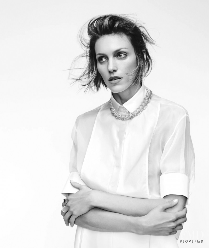 Anja Rubik featured in Instant Chic, December 2021