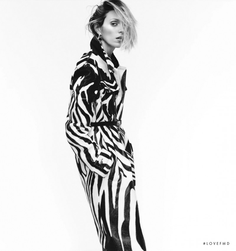 Anja Rubik featured in Instant Chic, December 2021