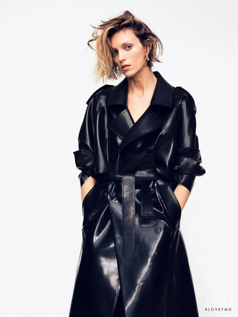 Anja Rubik featured in Instant Chic, December 2021