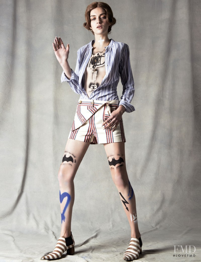 Magda Laguinge featured in Re-Fashion Women Power, March 2013