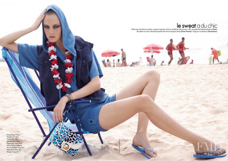 Caroline Trentini featured in Be Happy, March 2011