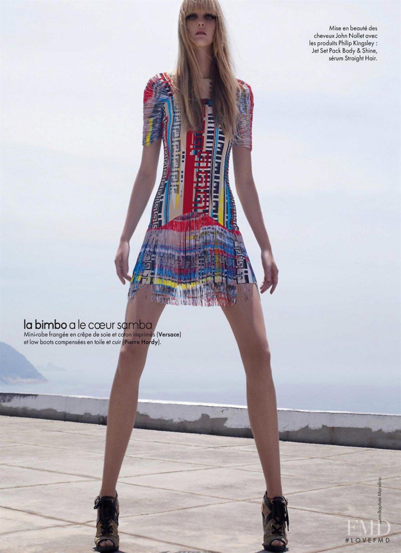 Caroline Trentini featured in Be Happy, March 2011