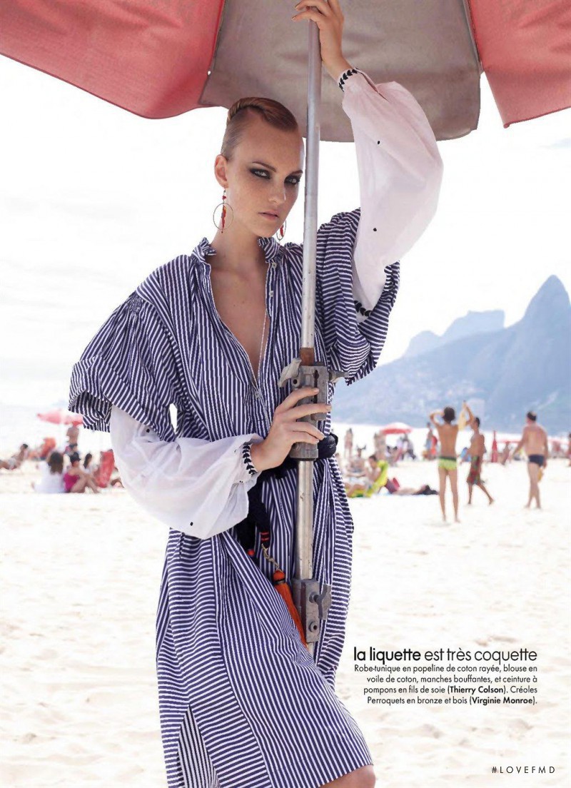 Caroline Trentini featured in Be Happy, March 2011