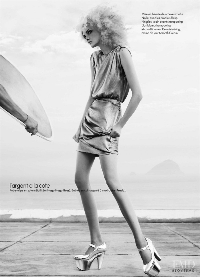 Caroline Trentini featured in Be Happy, March 2011