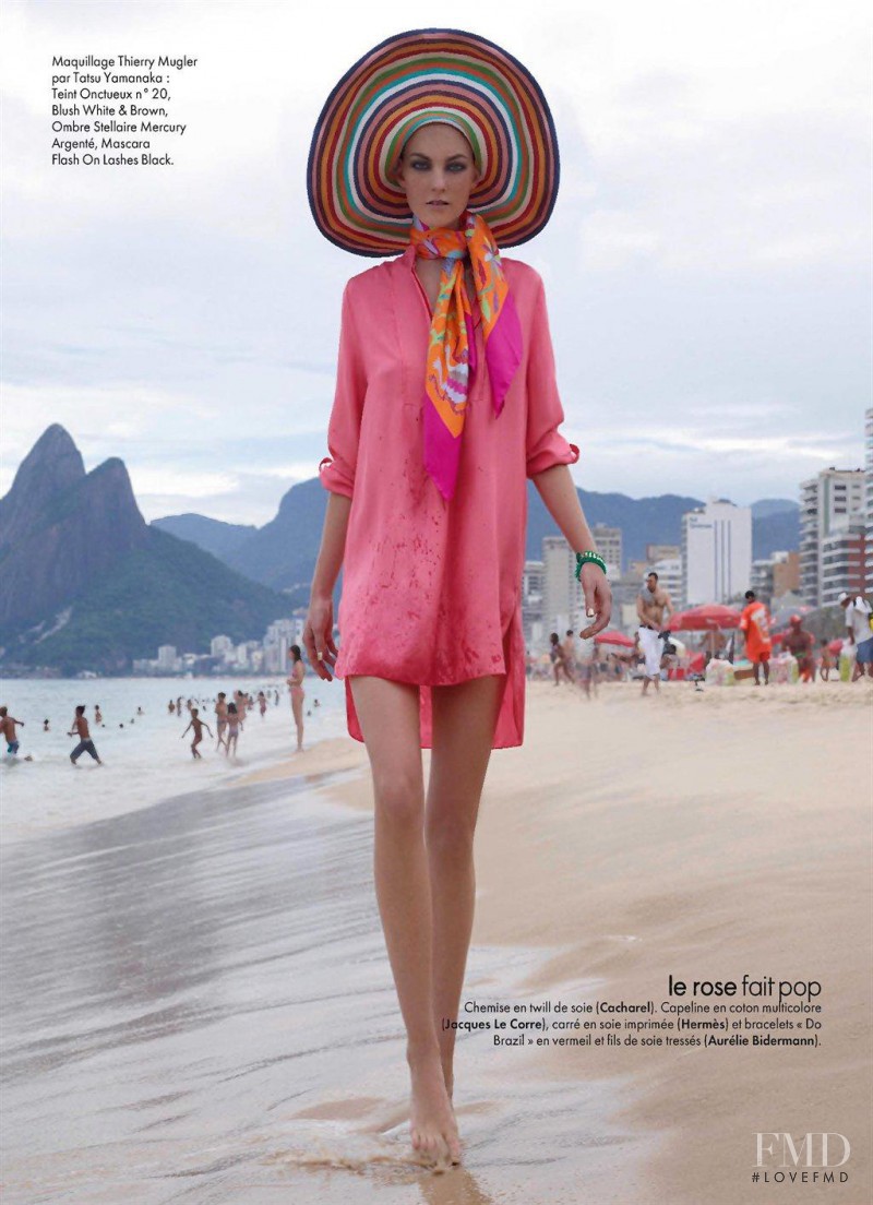 Caroline Trentini featured in Be Happy, March 2011