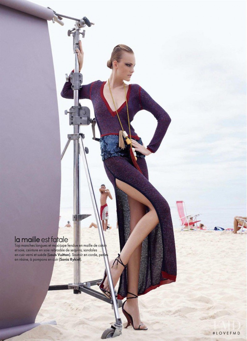 Caroline Trentini featured in Be Happy, March 2011