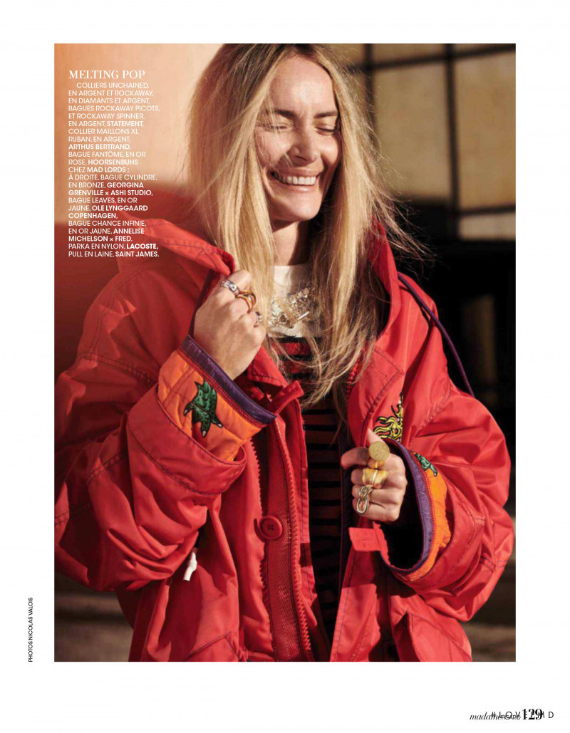 Georgina Grenville featured in Allure D\'Éclat, November 2021