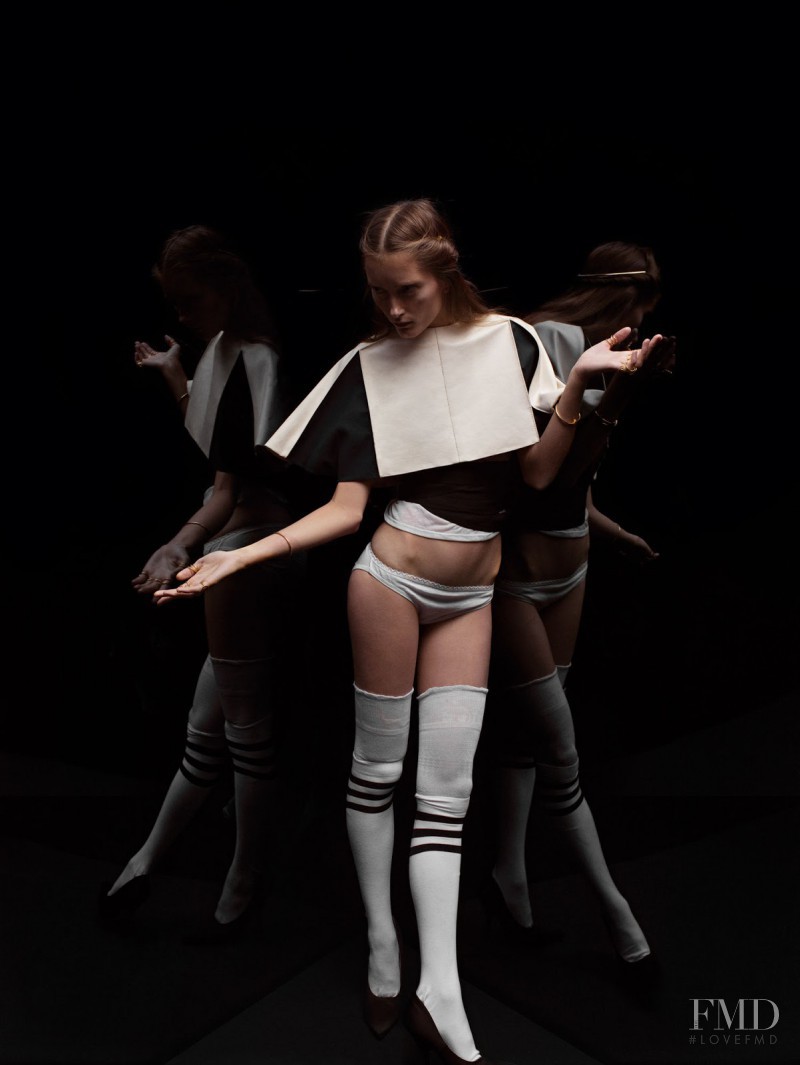 Iekeliene Stange featured in Re-Fashion Fetishism, March 2013