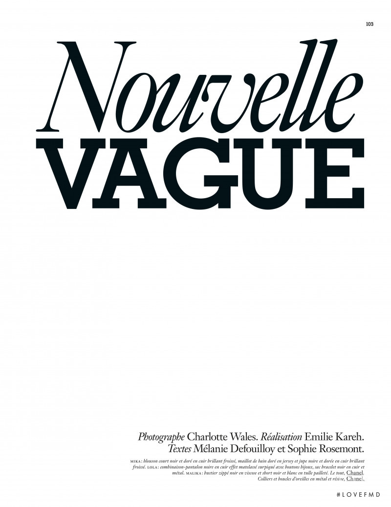 Nouvelle Vague, February 2022