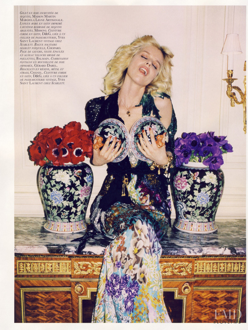 Eva Herzigova featured in Cherchez la femme, May 2009