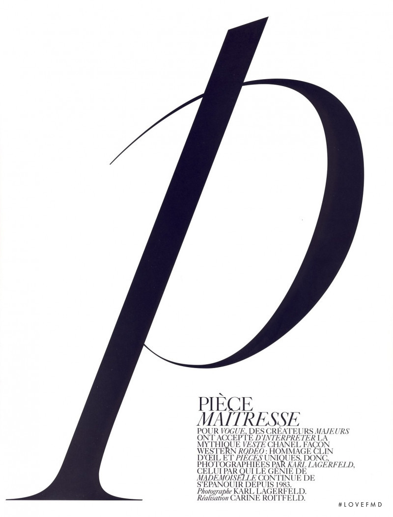 Pièce Maîtresse, March 2009