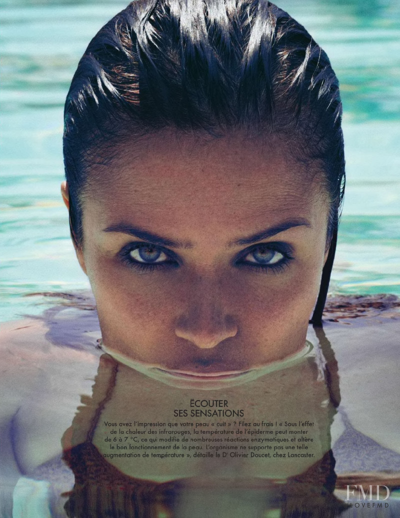 Helena Christensen featured in O Sole Mio, June 2014