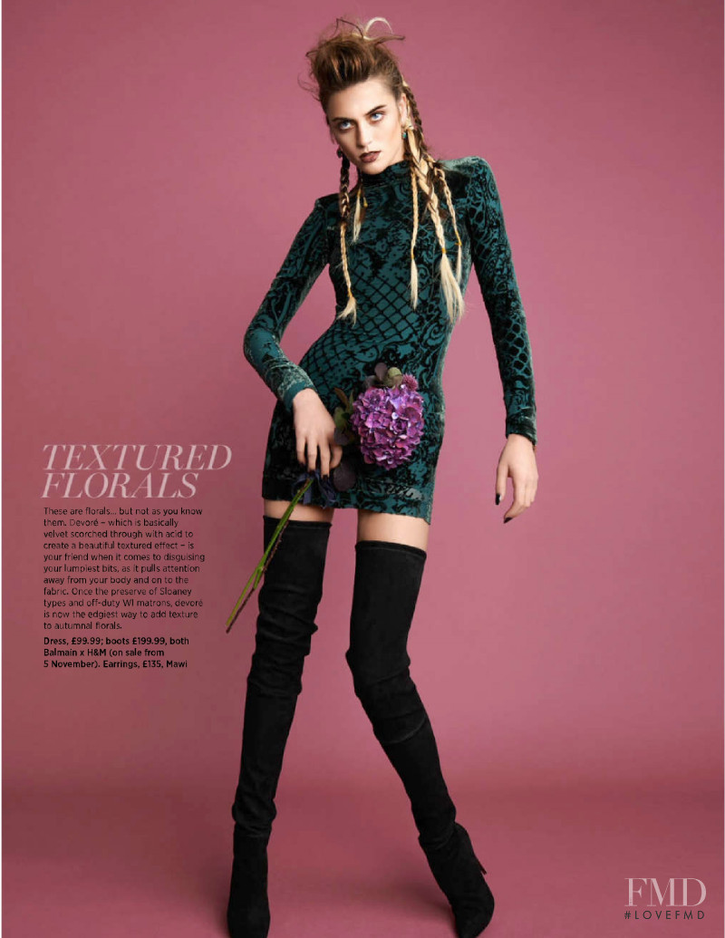 Charlotte Pallister featured in Tough Florals, November 2015