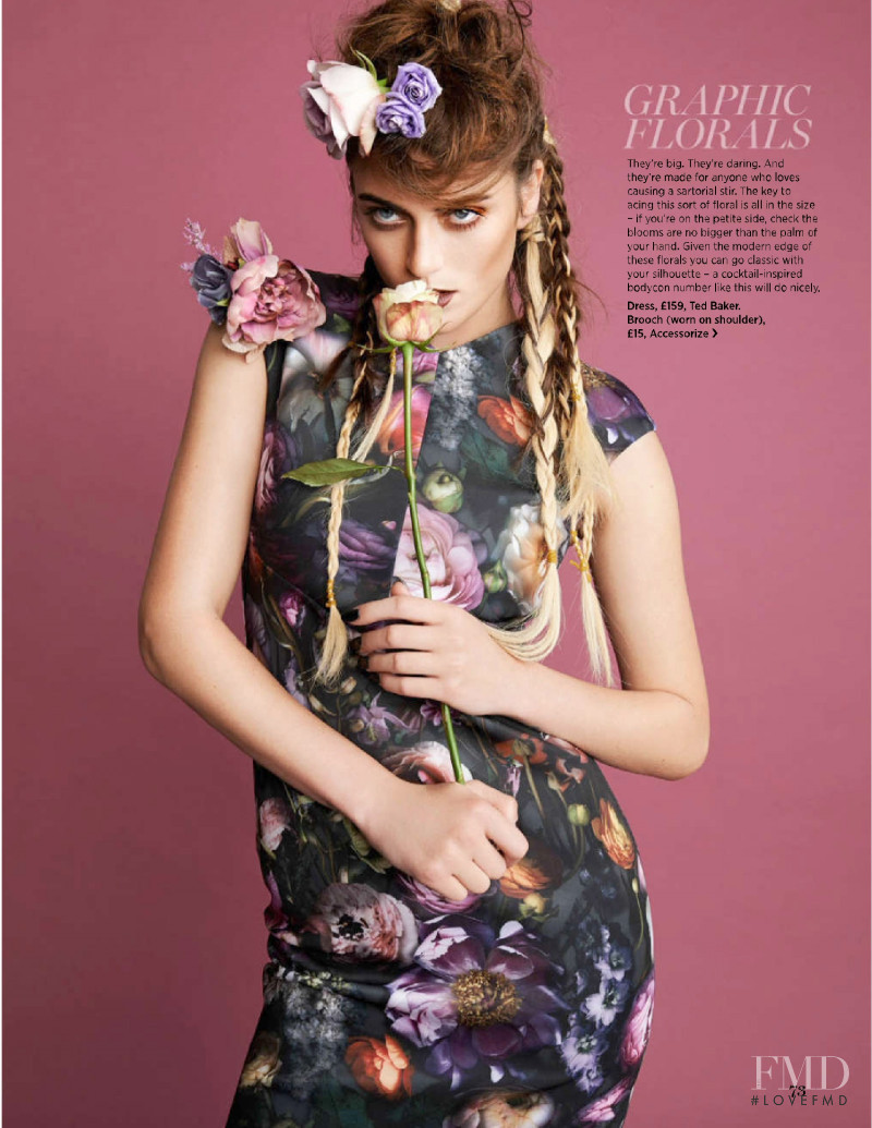 Charlotte Pallister featured in Tough Florals, November 2015