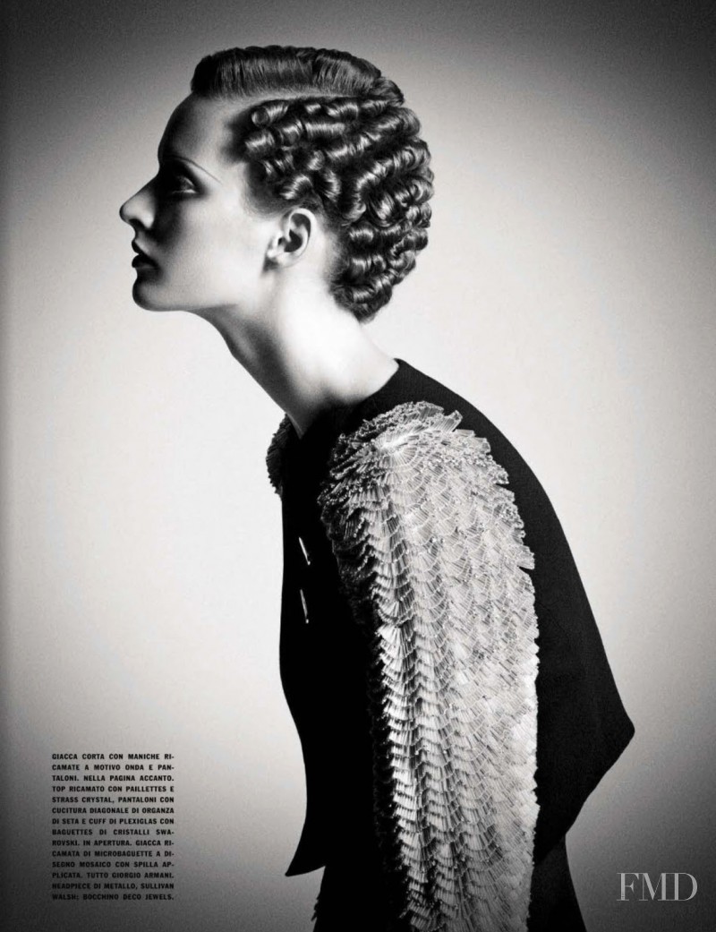Daria Strokous featured in Haughty, February 2013