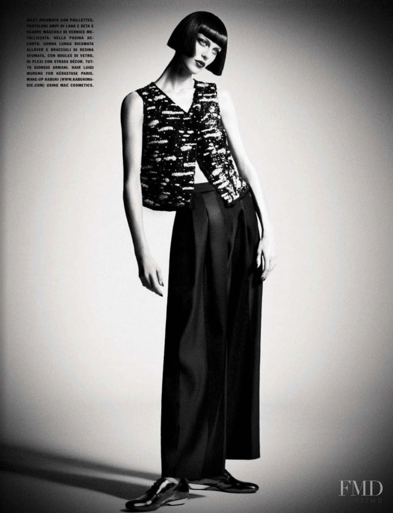 Aymeline Valade featured in Haughty, February 2013