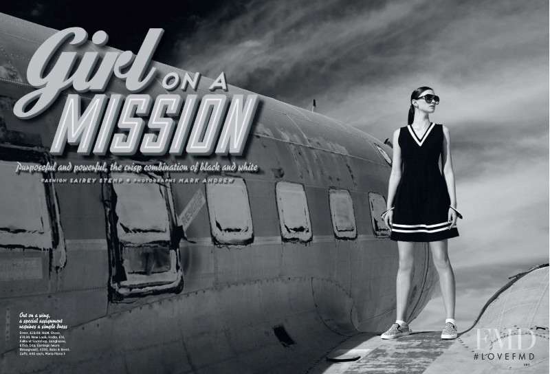 Rachel Alexander featured in Girl on a Mission, April 2015