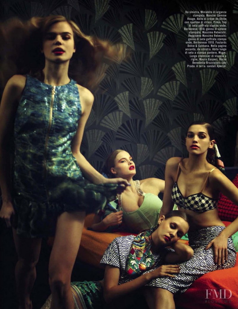 Samantha Gradoville featured in Vogue Suggestions, February 2013