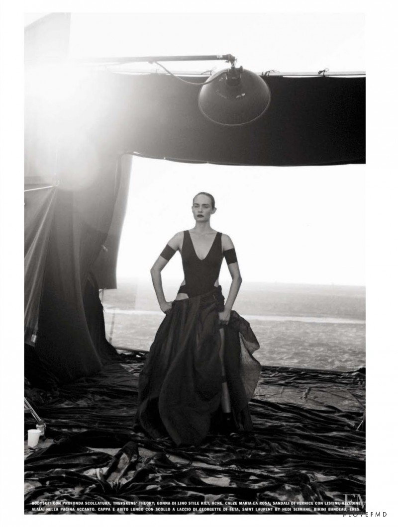 Amber Valletta featured in Amber Valletta by Peter Lindbergh Deauville February 2013, February 2013