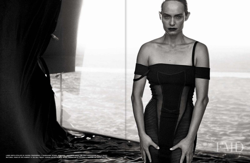 Amber Valletta featured in Amber Valletta by Peter Lindbergh Deauville February 2013, February 2013