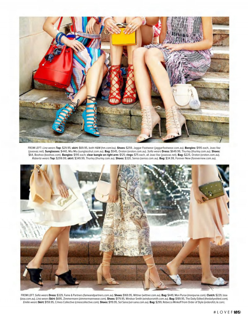 Sofia Krawczyk featured in Pumps and Purses, September 2016