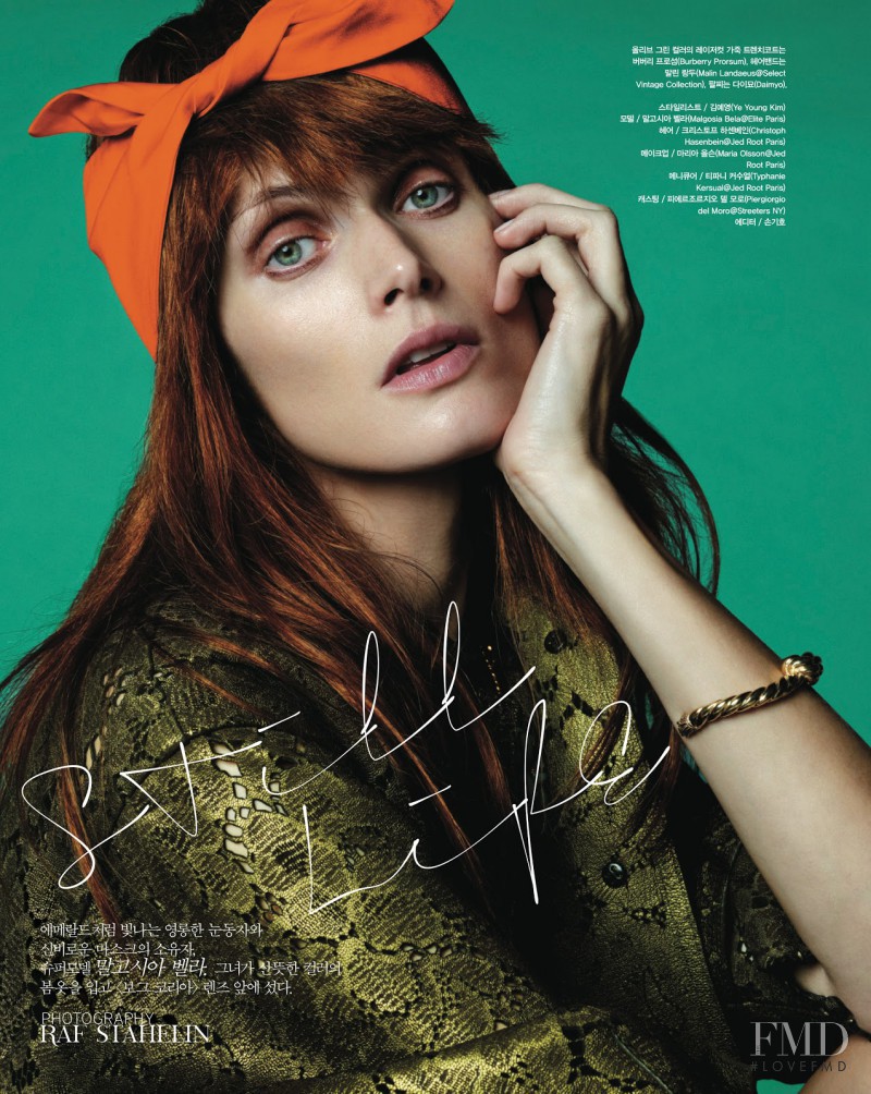 Malgosia Bela featured in Still Life, February 2013