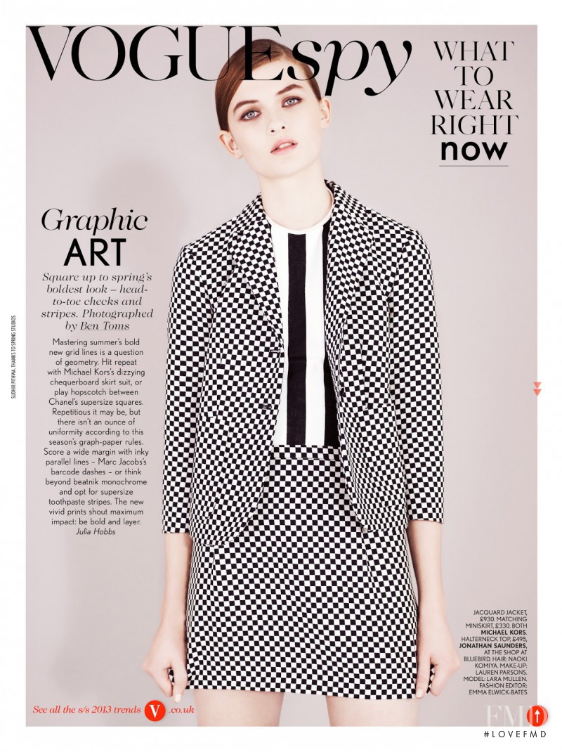 Lara Mullen featured in What To Wear Right now, March 2013