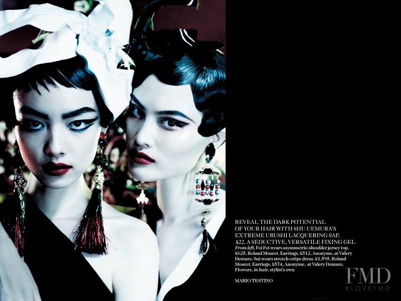 Fei Fei Sun featured in Orient Excess, March 2013