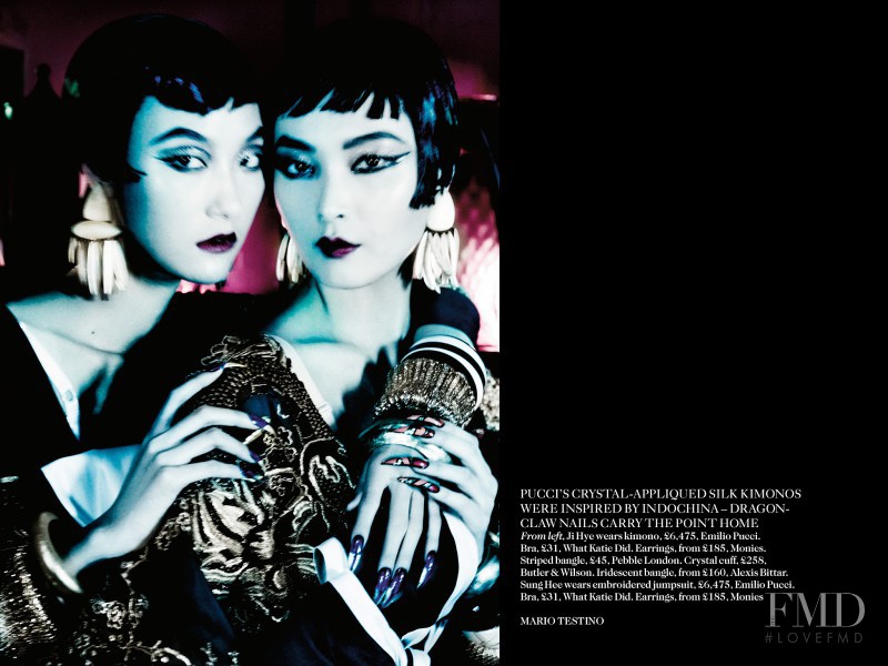 Ji Hye Park featured in Orient Excess, March 2013