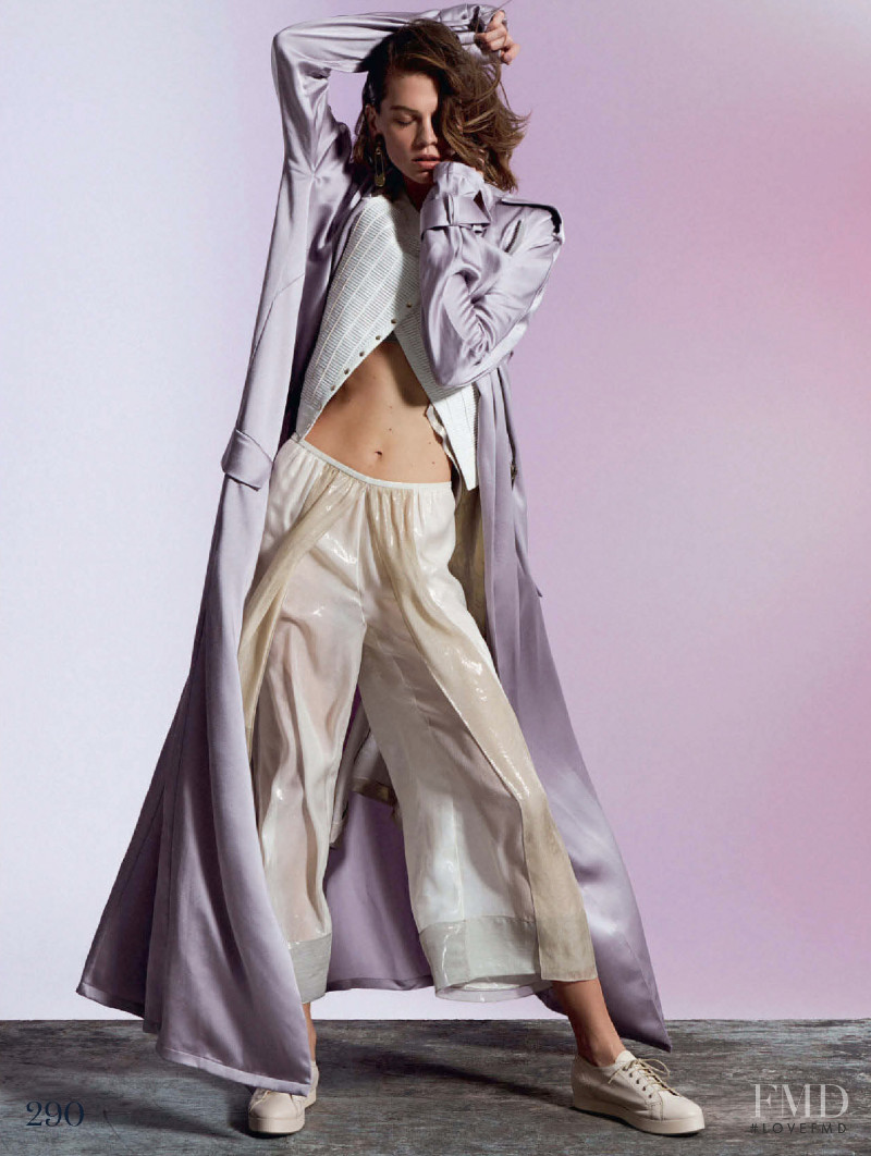 Alexandra Tomlinson featured in Your new Spring Coat, March 2015