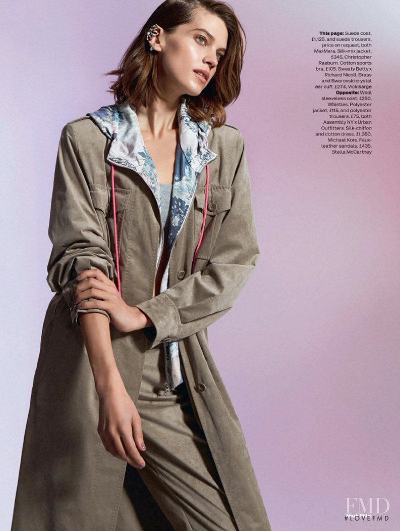 Alexandra Tomlinson featured in Your new Spring Coat, March 2015