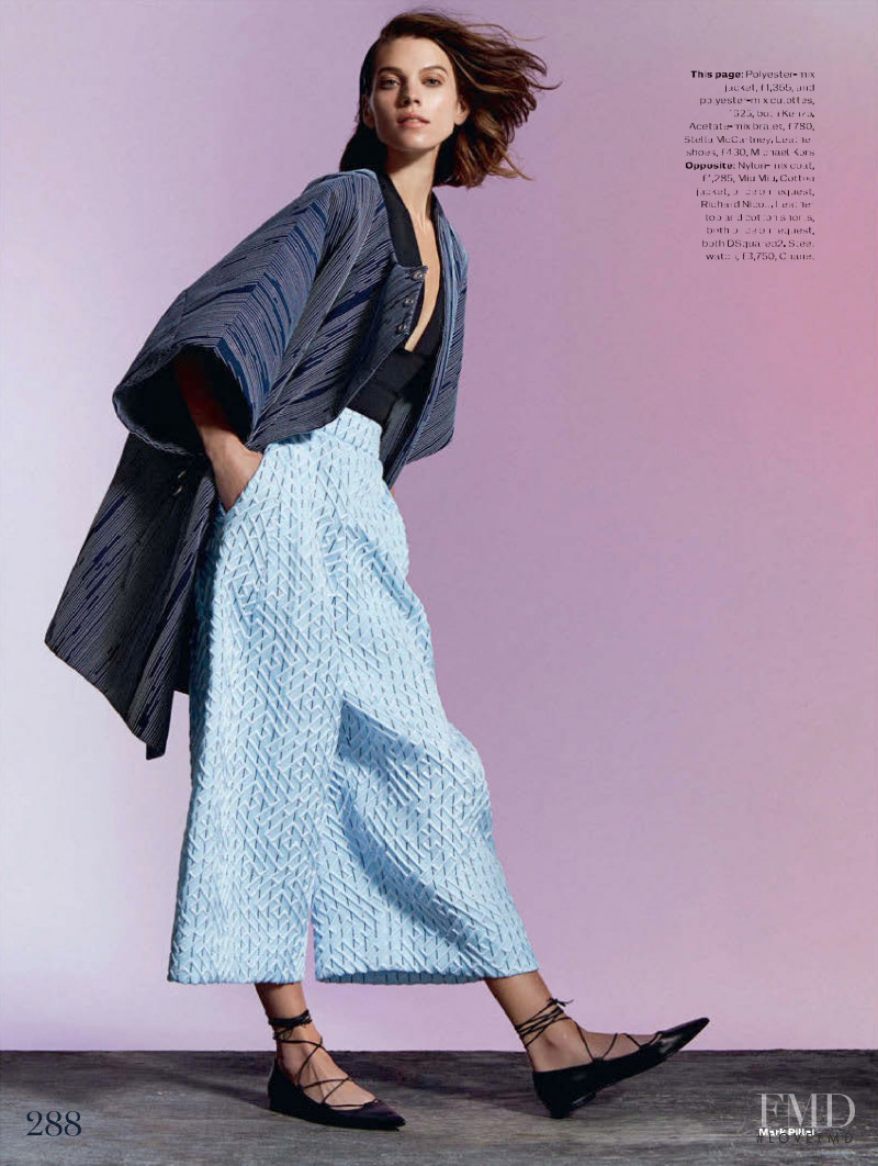 Alexandra Tomlinson featured in Your new Spring Coat, March 2015