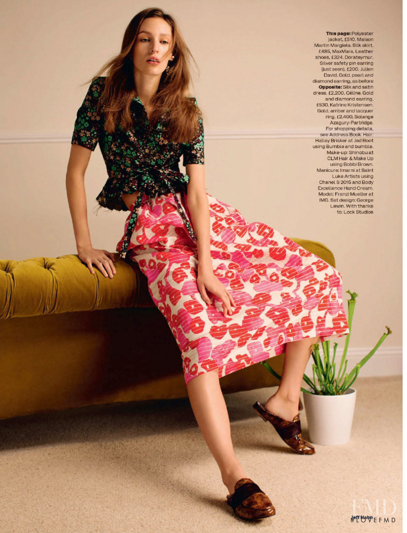 Franzi Mueller featured in The New Pretty, April 2015