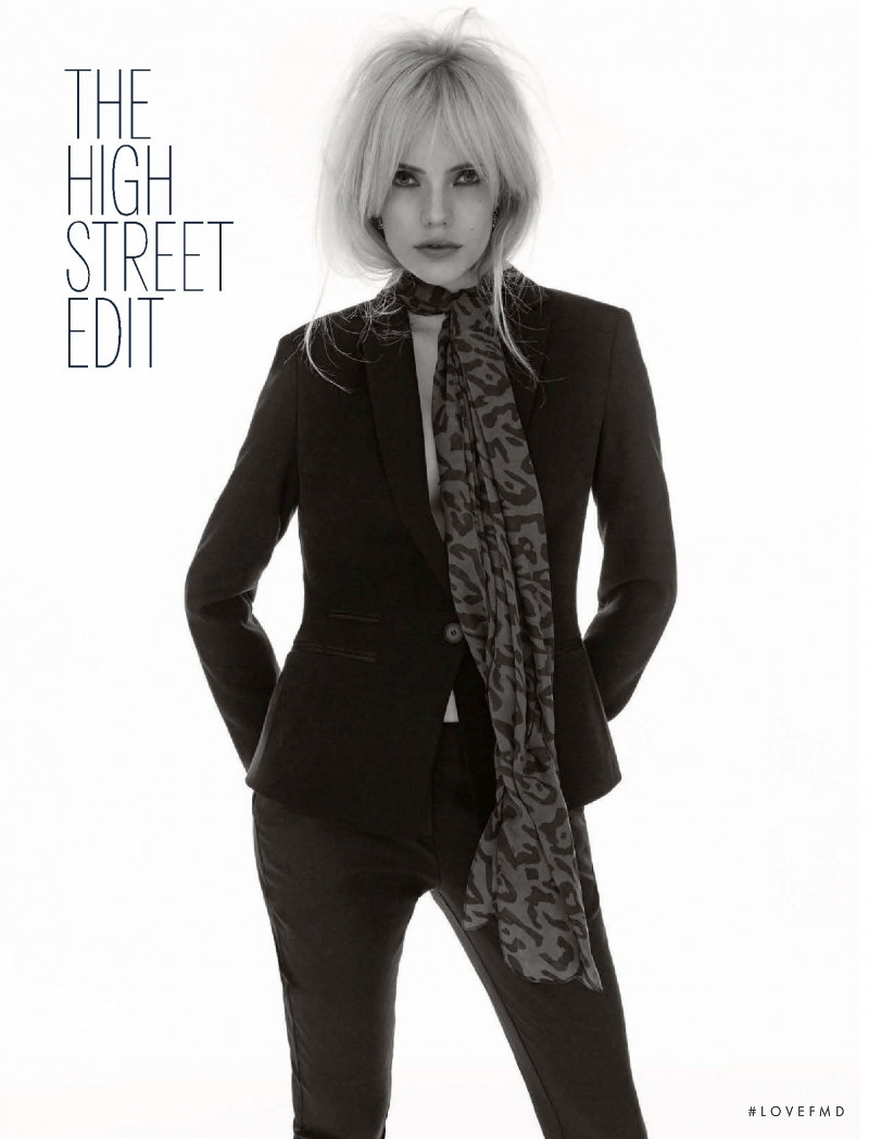 Mia Stass featured in The High Street Edit, April 2015