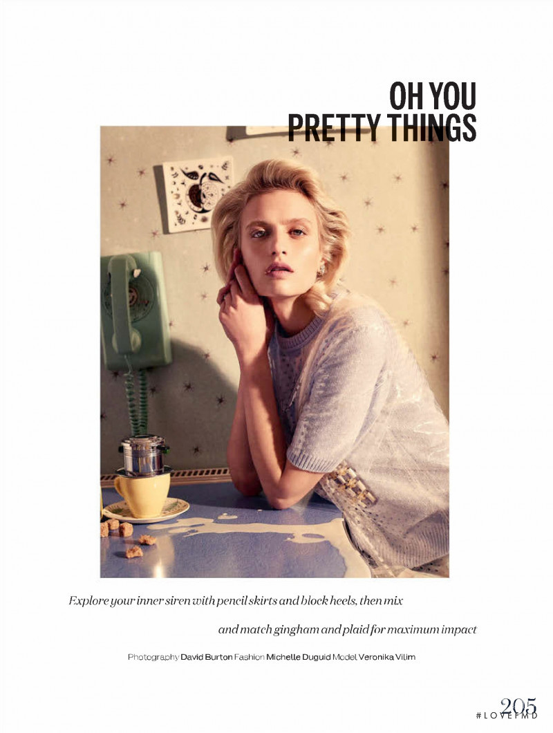 Veronika Vilim featured in Oh You Pretty Things, May 2015