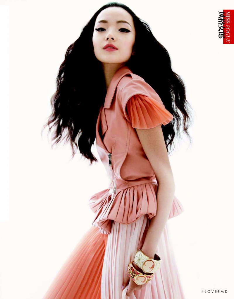 Xiao Wen Ju featured in Young Romance, March 2013