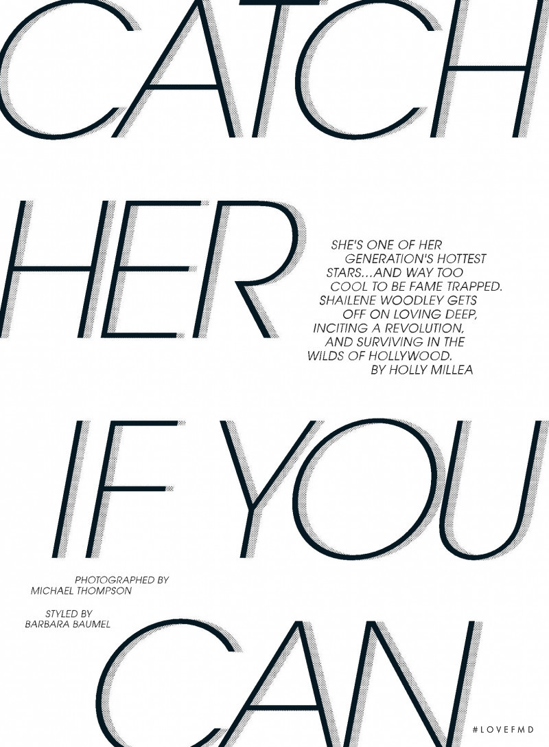 Catch Her If You Can, April 2015