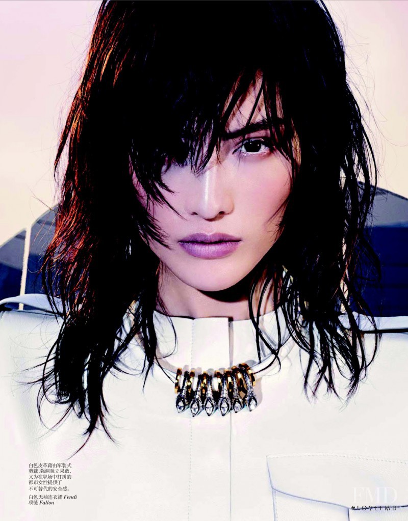 Sui He featured in Laser Cut Leather, March 2013