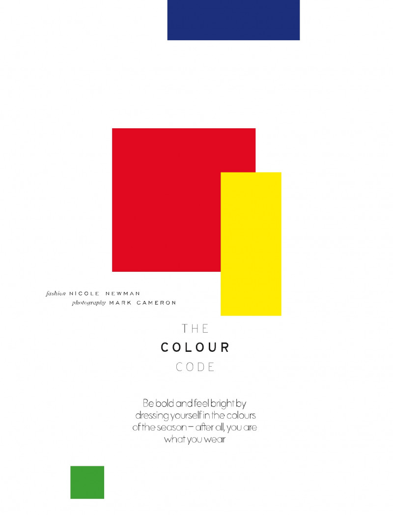 The Colour Code, April 2015