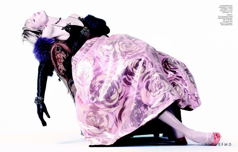 Daria Strokous featured in Eccentric Elegance, March 2013