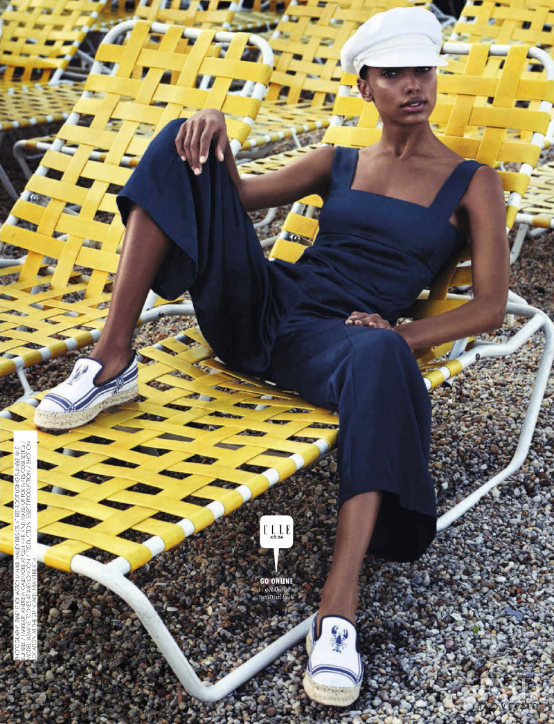 Jasmine Tookes featured in Coastal Cruising, December 2015