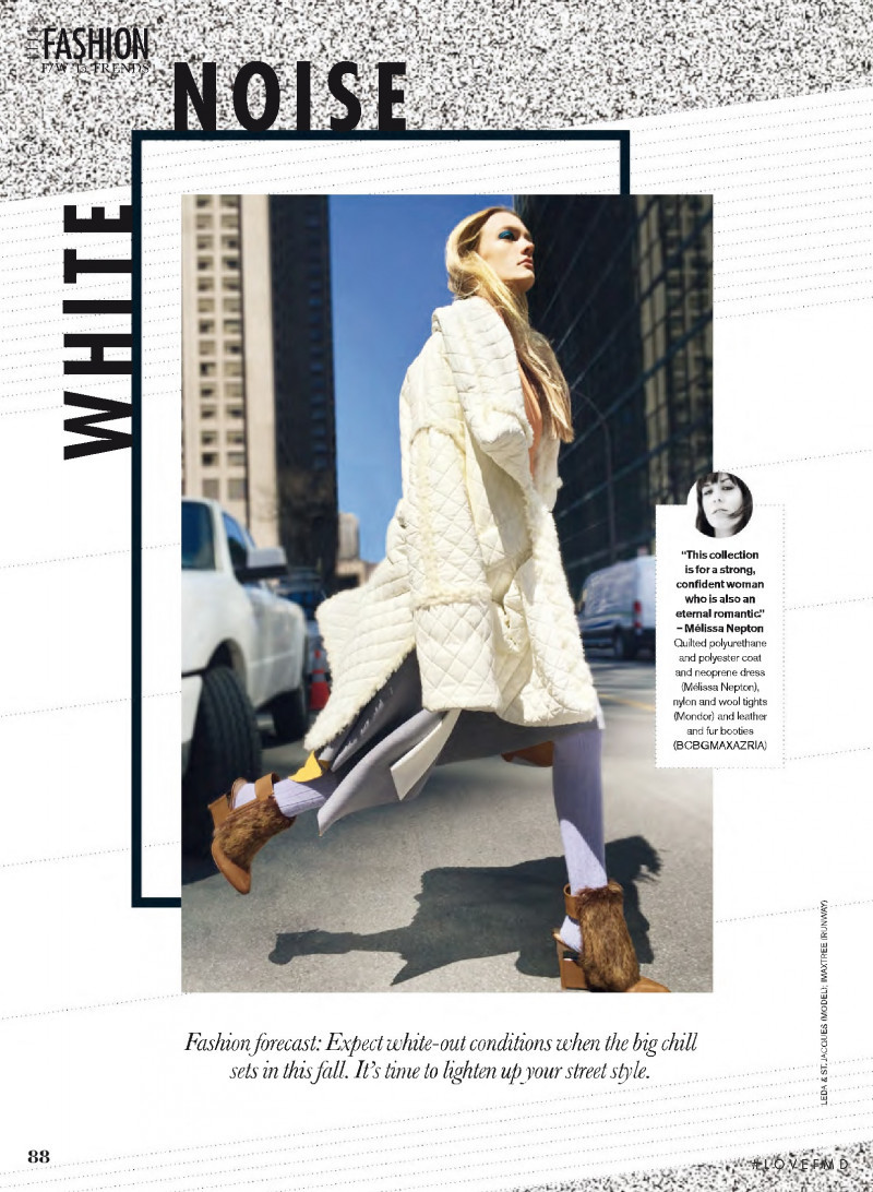 Steph Smith featured in Fashion Trend Report, August 2015