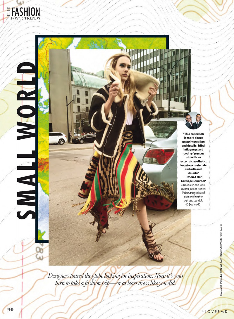 Steph Smith featured in Fashion Trend Report, August 2015