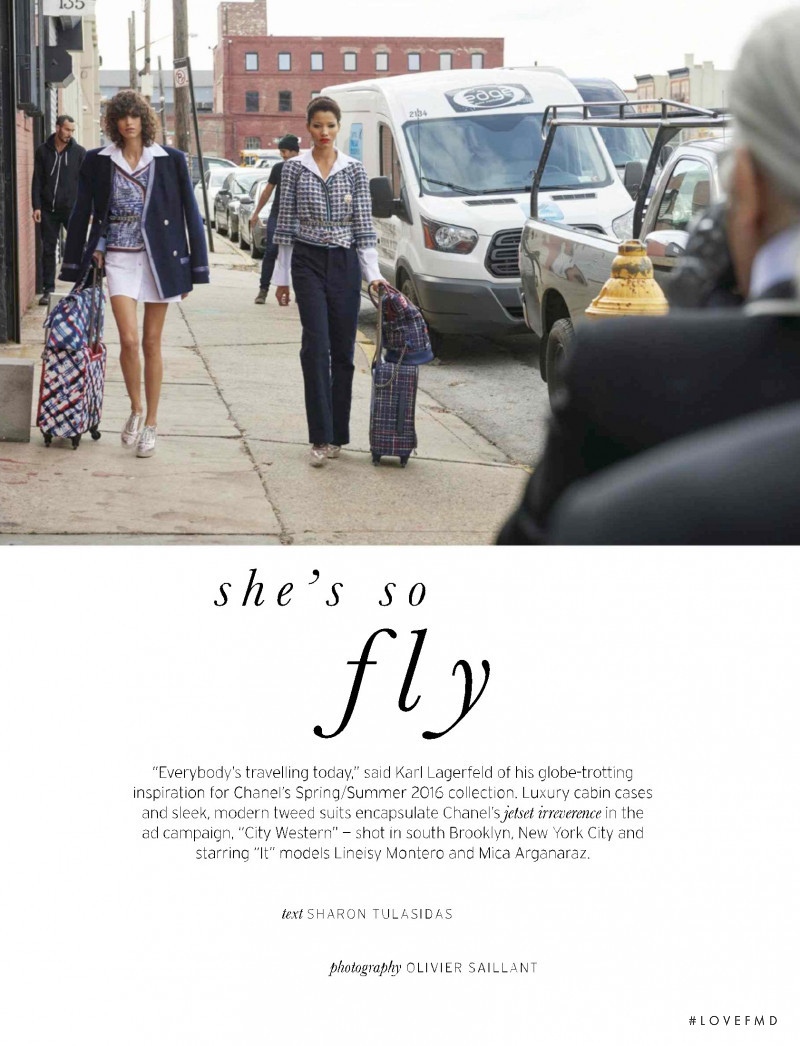Mica Arganaraz featured in She\'s So Fly, March 2016