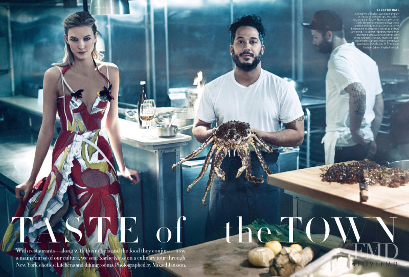 Karlie Kloss featured in State of the Town, March 2015