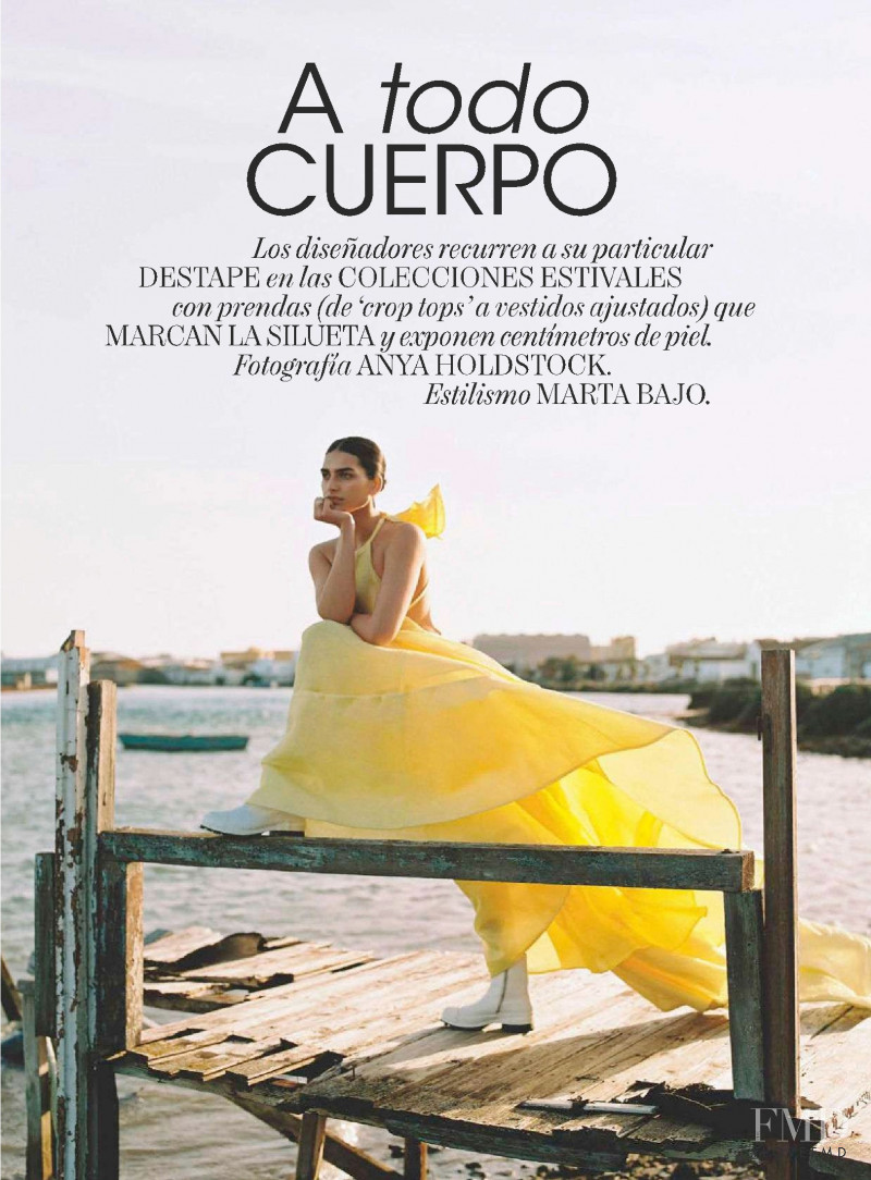Saffron Abigail Vadher featured in A todo Cuerpo, March 2022