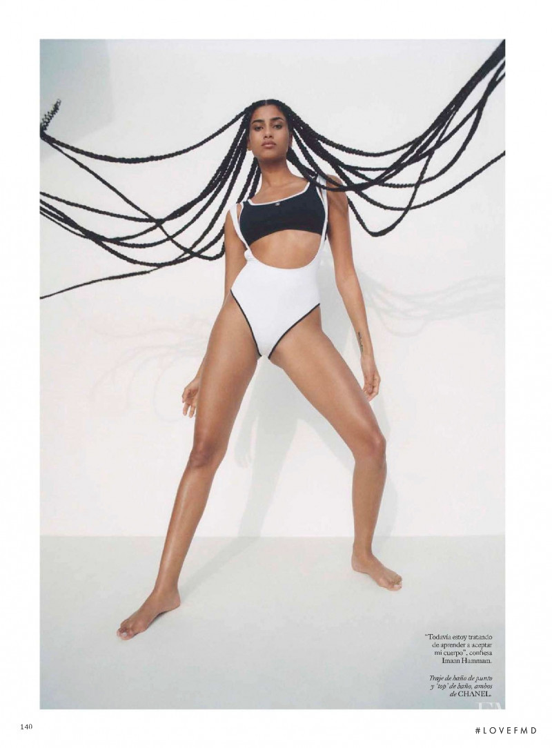 Imaan Hammam featured in Epica Corporal, March 2022